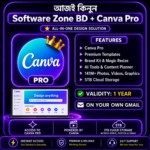 Canva Pro 1 Year Premium Subscription – Best Price in Bangladesh